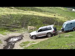 2000LBS Солнечный трейлер с отключенной сетью Караван с отключенной сетью Путевой трейлер Солнечный подушка безопасности Подвеска video