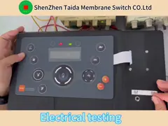 Поверхностный монтаж полный цифровой однокновенный мембранный переключатель с гибкой схемой офорта video
