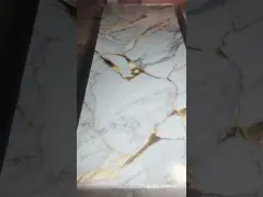 Горячая продажа Бамбуковый угольный стенный панель твердый 1220 X 2800 мм водонепроницаемый композитный мраморный зерно бамбуковый угольный доски video