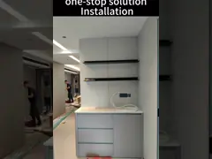 Собрание Угловая ткань Модульный секционный диван Диваны Серая мебель гостиной video