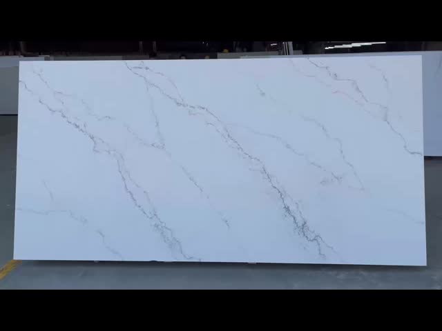 Espessura 20 mm Quartz polido Absorção de água 0,1%