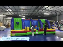 4 In1 Kids Adults Interactive Fun Inflatable Carnival Games For Group Team Building