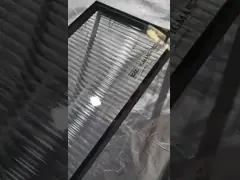 Extra Clear Bronze Dark Bronze Low E Insulated Glass Panels Filled With Air  100V 100H  ACID  GRAY