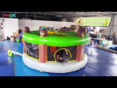 PVC взрослых раздувных игрушек детей большой колотит прокат игр аксессуаров пояса моли раздувной video