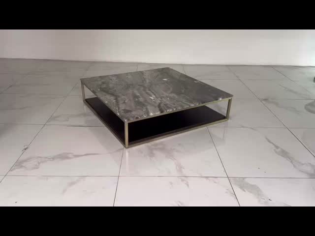 Customizable Colour Stainless Steel Coffee Table for Home Decor
