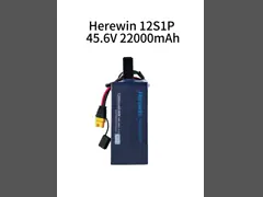MSDS UN38.3 BIS Herewin 12s Липо аккумуляторная батарея UAV аккумулятор 22Ah 45.6V 25C быстрая зарядка video