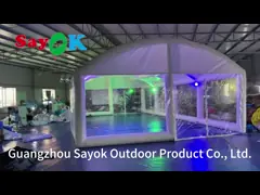 Airtight Inflatable Pool Cover Transparent Inflatable Swimming Pool Bubble Tent