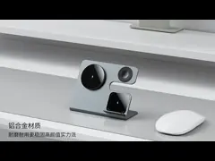 15 Вт 3 в 1 беспроводное зарядное устройство Магнитное беспроводное зарядное устройство для мобильного телефона video