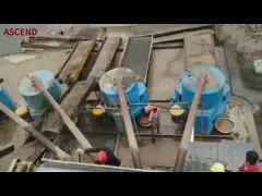 Фабрика на складе Knelson STL-60 мощностью 15-30TPH гравитационный сепаратор машина центрифугированный концентратор для добычи золота video