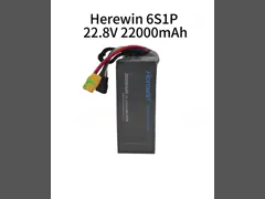 Здесь 6s 22000mah Lipo батарея высокое напряжение 22,8V для БПЛА батарея 22000mah video