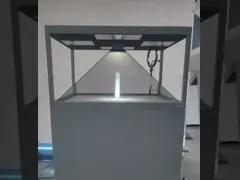 Большие интерактивные голографические 3D дисплеи Проекционная система 110V 350cd video