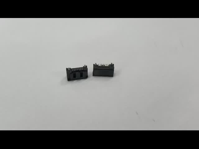 SATA 07p/M SMT Type Au G/F Plated Wire to Board Connector video