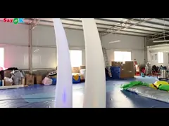 Custom LED Inflatable Column Pillar For Wedding /  Stage / Party Entrance Decoration