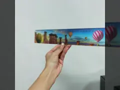 Lenticular 3D Ruler Flip Customize Ruler Children's Stationery Wholesale