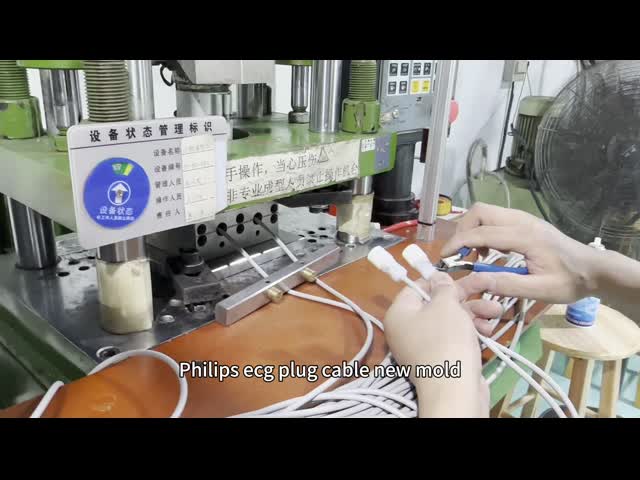 Pin кабеля 8 IEC ECG 3.6m взрослый педиатрический AHA терпеливый для HP