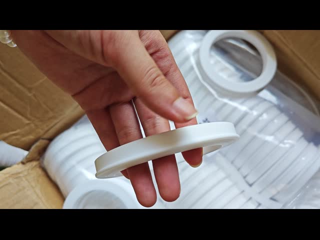 3 дюйма устойчивость к химическим веществам белый PTFE резиновый молоток Союз печать принимать на заказ видео