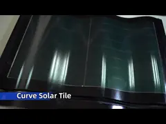 CIGS CELLS 25w Solar Tiles Featuring Weather Resistant Tempered Glass Easy Installation For BIPV Solar Solutions