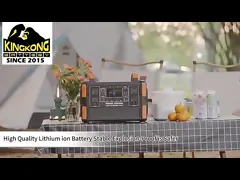 520WH Lithium Ion Battery Solar Panel Powered Portable Solutions with MPPT Controller