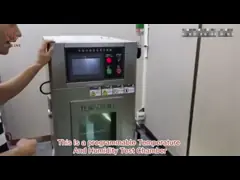 High Precision Environmental Control Chamber 10~800℃ Temperature And Humidity Climate Chamber