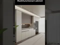 Ламинированный МДФ Кухонный чехол прямоугольный Столовый набор в столовой video