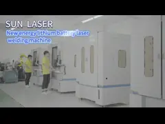 2000W 4000W 6000W Платформа Cnc Battery Terminal Лазерная сварочная машина для батарей Lifepo4 video