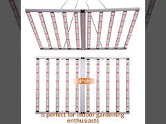 Спектр светодиодный панельный свет Снижаемый внутренний растение светодиодные растения 1200W с максимальной площадью покрытия 4x6ft video