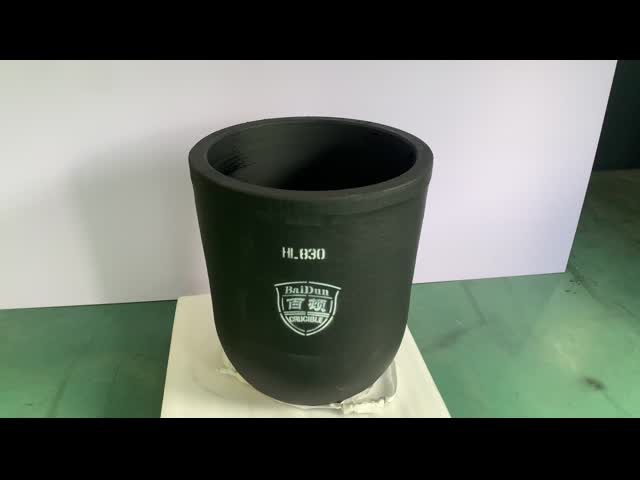 High Oxidation Resistance Silicon Carbide Graphite Conventional Circular Type Crucible Metal Melting