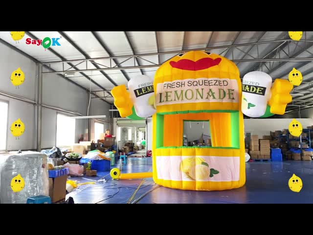 Надувная палатка для газона 4.5x3x3.8м Розовая форма автомобиля Надувная воздушная палатка Конфеты Пищевая нить видео