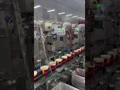 Kryształowy kubek warzyw Instant Noodle z pikantnym paprykiem rotanowym gotowany smak rybny