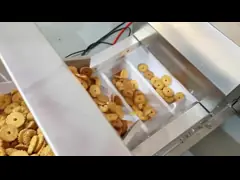 Многоголовая вертикальная упаковочная машина печенье, картофельные чипсы, креветочные чипсы, мясные крупы video