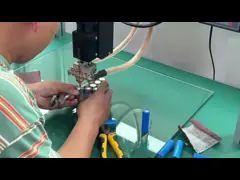 18650 21700 Аккумуляторный блок с ручным ножным переключателем Аккумуляторная плата для точечной сварки video