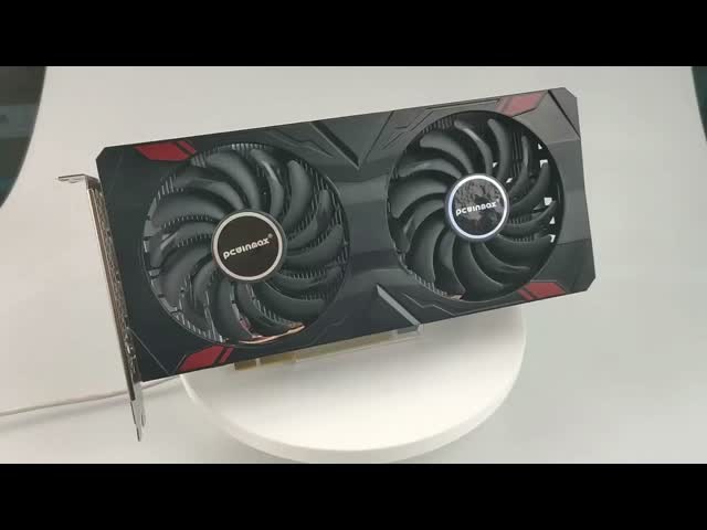 PCWINMAX Оригинальная графическая карта GeForce RTX 3050 8 ГБ GDDR6 128 Бита Двойные вентиляторы PCIe 4.0 1780MHz GPU Видеокарта