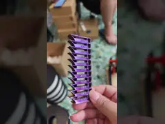 Шелковый фиолетовый золото PLA 3D принтер Твердость нитей Улучшенный валовой вес 1,5 кг для выпуска video