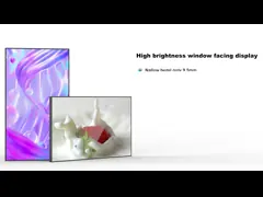 9.5mm Безель 55 Inch Multiple Installation Methods LCD Advertising Display Facing Window.5 мм Безель 55 дюйма Многократная установка video