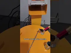 Metal Coating Production Line 2024 Economical Electrostatic Manual Powder Coating Gun