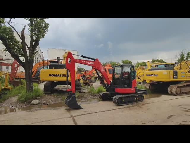 Японская Эксплуатационная экскаватор Кубота для продажи Вторая рука KX165 Jindongyu Machinery