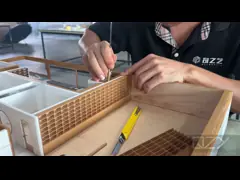 Study Model 1/50 Scale Interior Physical Model for Grandfather's Study