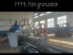 Двойная винтовая экструдерная пеллетная машина для горячего плавления / промышленная деревянная пеллетная машина с горячей резкой video