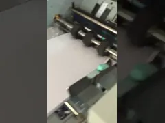 А3 Рабочий стол 4 гребня складная машина Автоматический конверт Фильтрная бумага Брошюра складная машина оборудование video