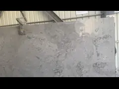 Hotel White And Grey Quartz Countertops 3200*1600 Marble Look Quartz Countertops