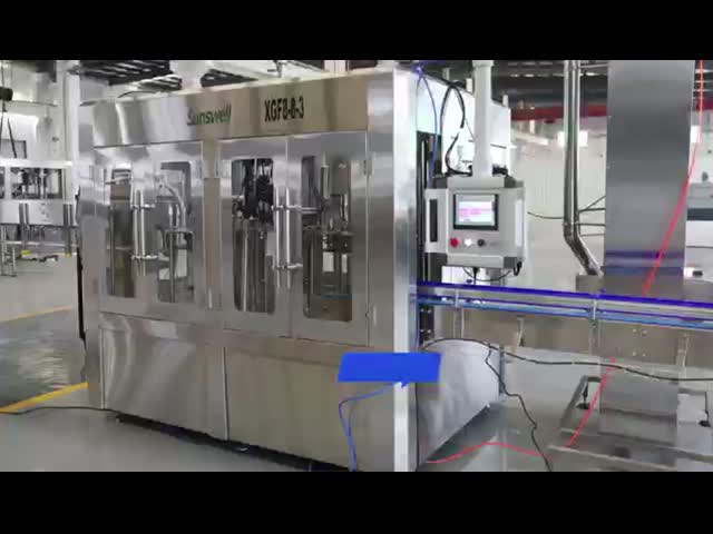 Automatic Pet Water Bottling Machine Production Line High Precision Easy to Operate