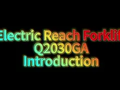 Электрический погрузчик с высокой протяженностью 2000 кг Высота подъема 3000 мм video