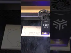 China 36W Laser Engraver And Cutter Diode Laser Wood Engraver Machine For Baseball Bat supplier