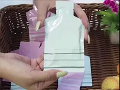 Plastic Packaging Bag with Gravure Printing and Printing Method