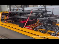 Steel 4 Ton Roll Back Flatbed Wrecker Platform Length 5.6m High Strength