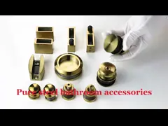 Двухдверная стальная сталь 304 стеклянная роликовая дверь с круглой формой подноса video