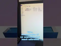 CTXX-3 Testatore di sospensione del veicolo Macchina di prova della sospensione del veicolo 2 × 2,2 kW