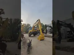 Japón Excavadora usada Komatsu para la venta de segunda mano PC200-8 Maquinaria Jindongyu