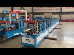 Good Quality Roof Half Round Gutter Machine Rain Collecting Gutter Making Machine