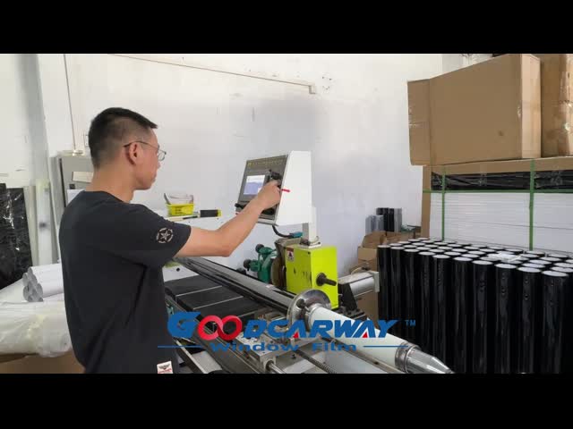 1.8mil Good Shrink Economical Car Window Film 2 Ply Carbon Film